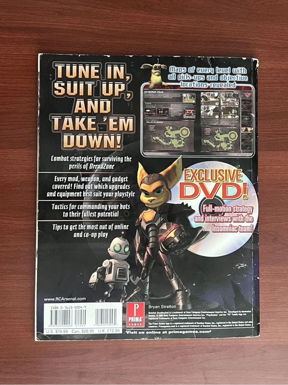Ratchet: Deadlocked Strategy Guide - (Black/Brown)